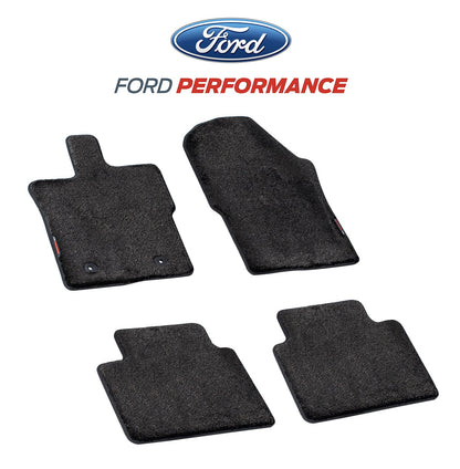 2023-2025 Ranger Crew Cab Ford Performance M-13086-R60 Front & Rear 4pc Floor Mats