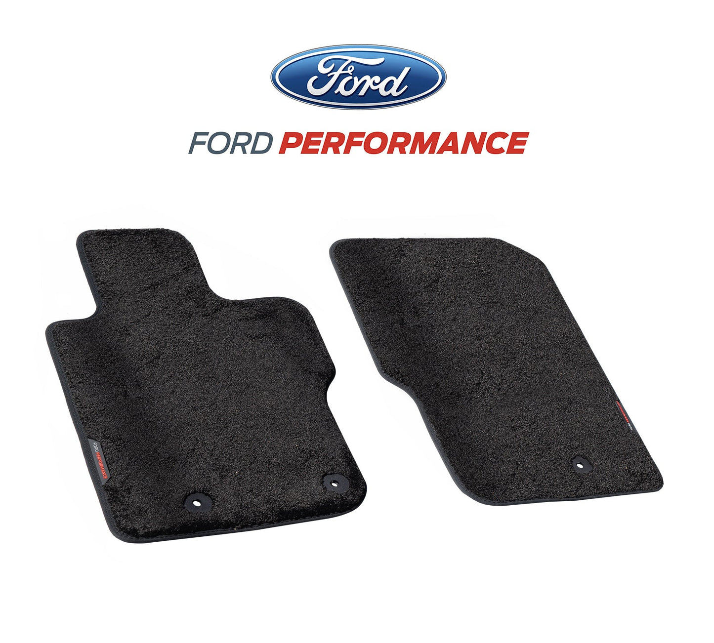 2021-2025 Bronco 2-Door Ford Performance M-13086-B60 Front 2pc Floor Mats