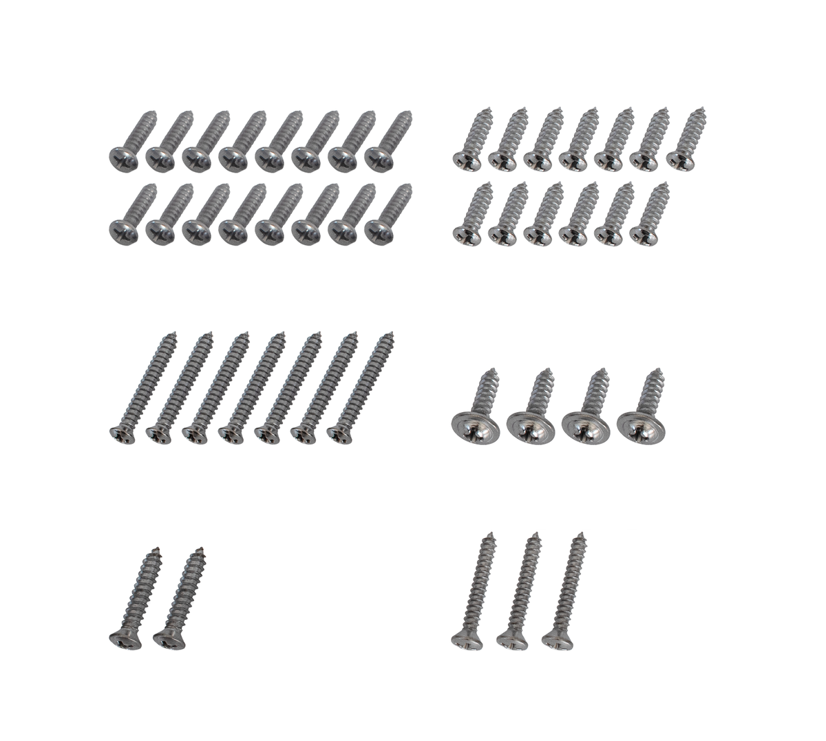 1964 1/2-1966 Ford Mustang Convertible Interior Hardware Screw Kit 47 Piece Set (Copy)