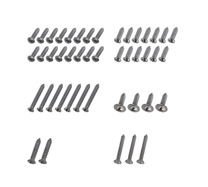 1964 1/2-1966 Ford Mustang Convertible Interior Hardware Screw Kit 47 Piece Set (Copy)