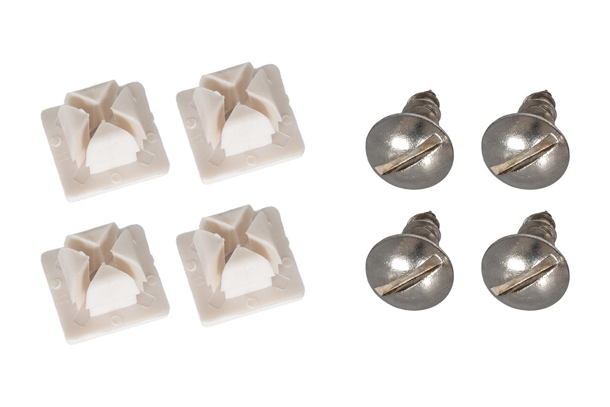 1965-1973 Ford Mustang License Plate Screws & Nuts Mounting Hardware Kit