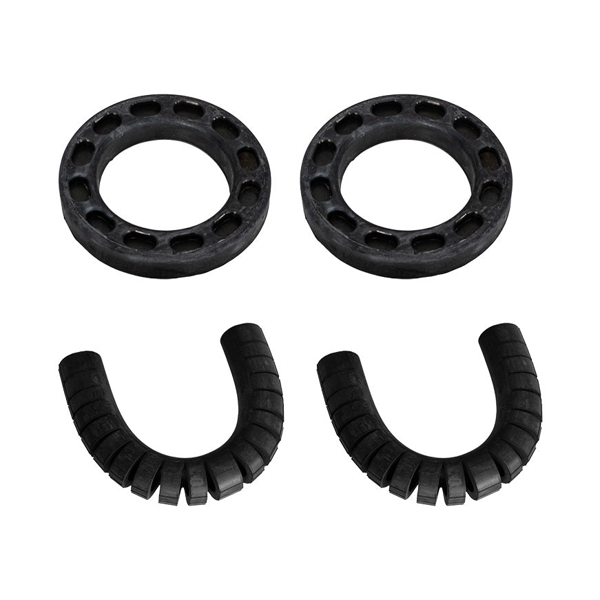 1983-2004 Ford Mustang 4pc Front Upper & Lower Suspension Coil Spring Insulators