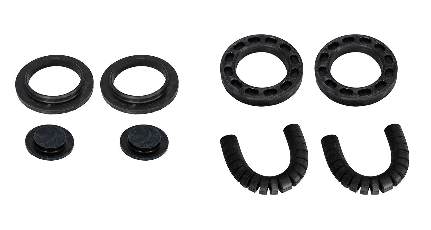 1983-2004 Ford Mustang 8pc Upper & Lower Suspension Coil Spring Insulators for Front & Rear