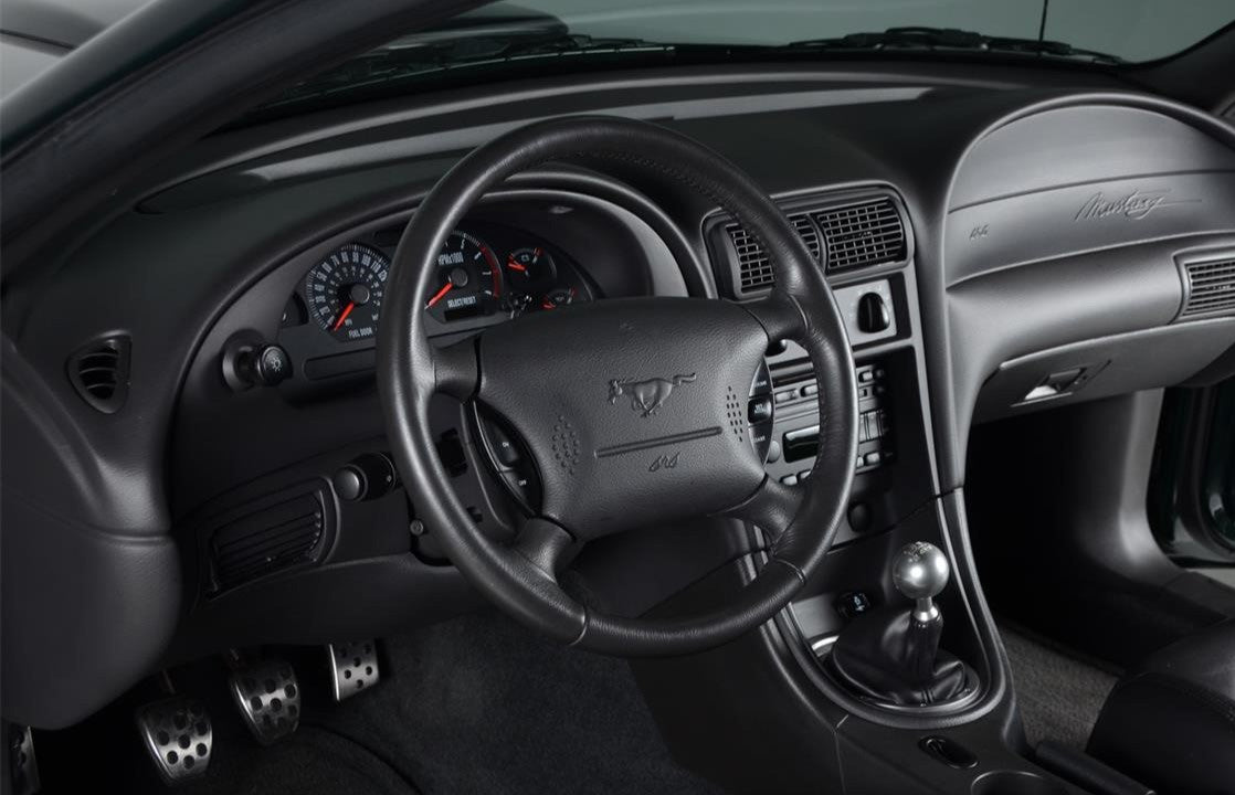 1999-2004 Mustang or Cobra Charcoal Shifter Shift Bezel & Bullitt Trim