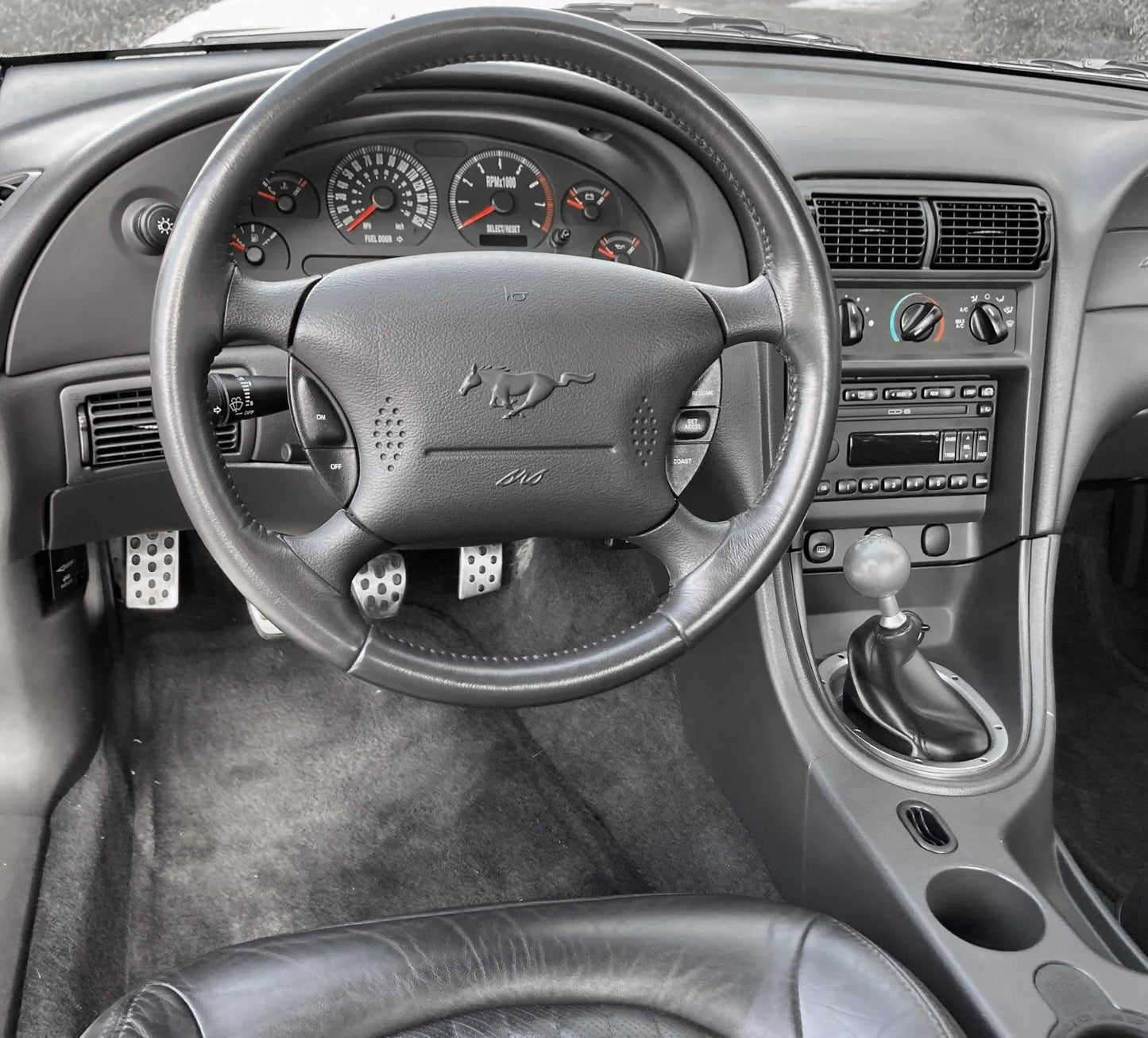 1994-2004 Mustang GT Bullitt Cobra Shifter Shift Bezel Ring manual or Automatic