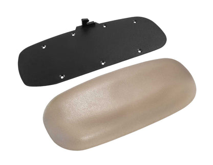 1998 Ford Mustang Center Console Arm Rest Cover Pad Saddle Tan w/ Panel