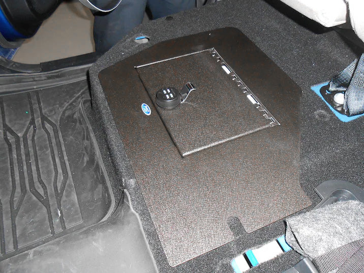 2019-2023 Ford Ranger Crew Cab OEM VKB3Z-9906202-B Under Rear Seat Vault Locking Safe