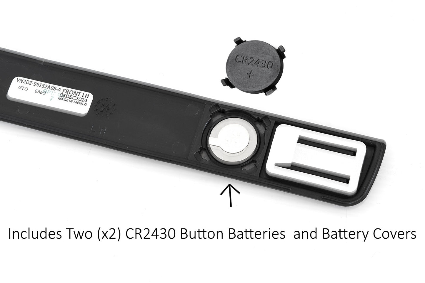 2023-2025 Ford Bronco OEM VN2DZ-99132A08-A Illuminated Light Up Door Sill Plates Pair