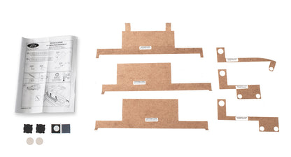 2023-2025 Ford Bronco OEM VN2DZ-99132A08-A Illuminated Light Up Door Sill Plates Pair