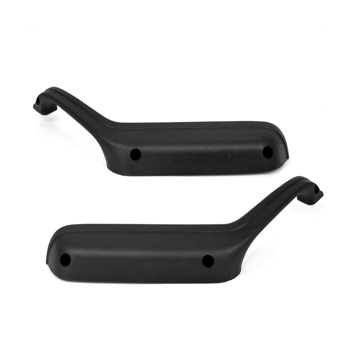 1981-1986 Ford Mustang Coupe Hatchback Door Arm Rest Pads Black LH RH Pair