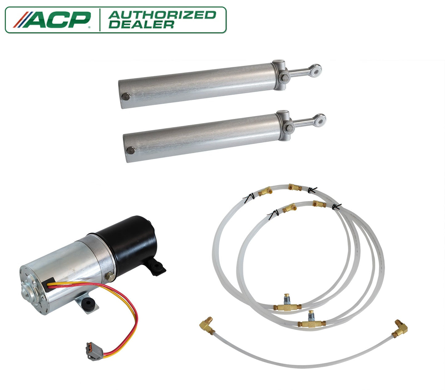 2005-2006 Mustang Convertible Hydraulic Top Cylinders Motor Pump Hoses Lift Kit