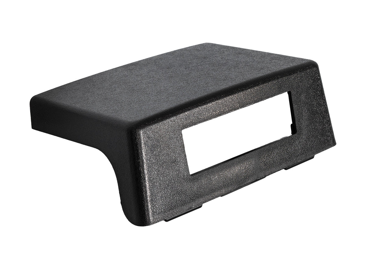 1987-1993 Ford Mustang Center Console Armrest Delete Panel Plate Black