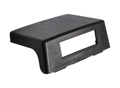 1987-1993 Ford Mustang Center Console Armrest Delete Panel Plate Black
