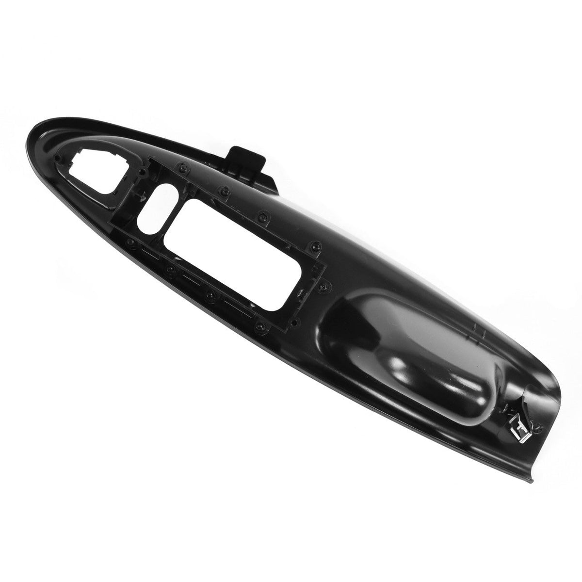 1994-2004 Mustang & Cobra Convertible LH Driver Side Door Window Insert Panel Housing Black
