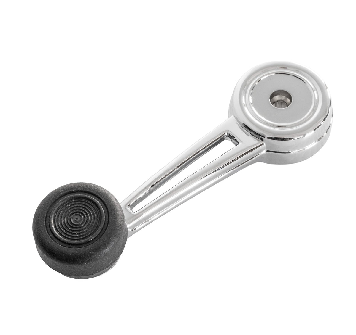 1968-1969 Ford Mustang Chrome Window Crank Handle & Black Knob