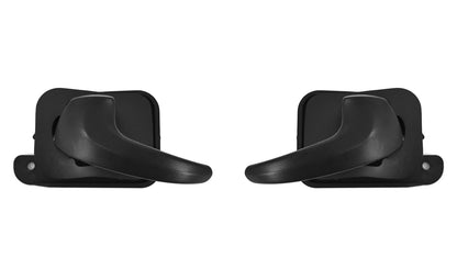 1994-1998 Ford Mustang Black Inside Door Handles Driver & Passenger LH RH Pair