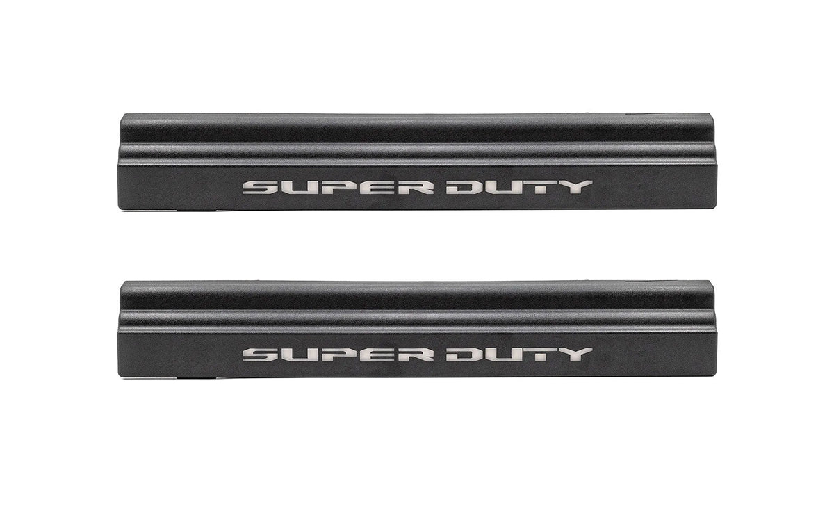 2023-2026 Ford Super Duty Illuminated Light Up LED Door Sill Plates Pair LH RH