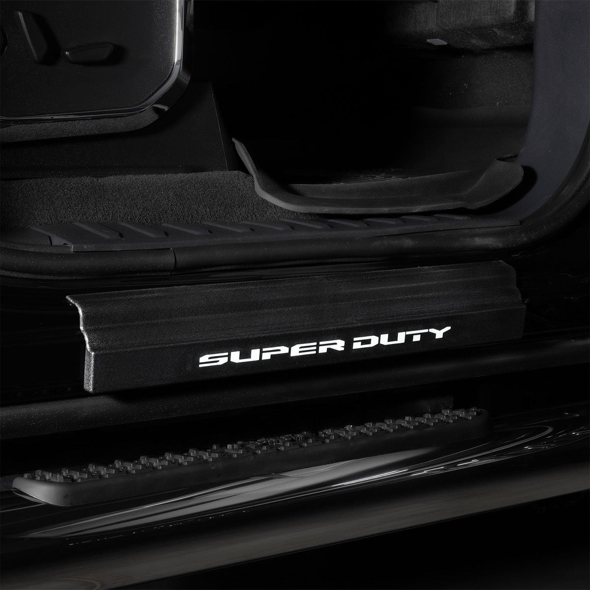 2023-2026 Ford Super Duty Illuminated Light Up LED Door Sill Plates Pair LH RH