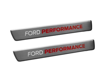 2023-2026 Ranger Ford Performance M-1613208-R Front Door Step Sill Plates Pair