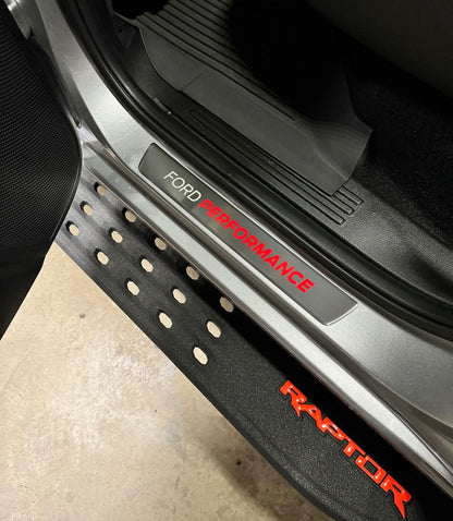 2023-2026 Ranger Ford Performance M-1613208-R Front Door Step Sill Plates Pair
