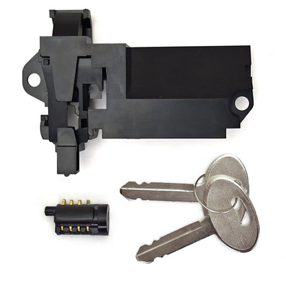 1987-1993 Ford Mustang Glove Box Latch Handle Assembly w/ Lock Cylinder and Keys