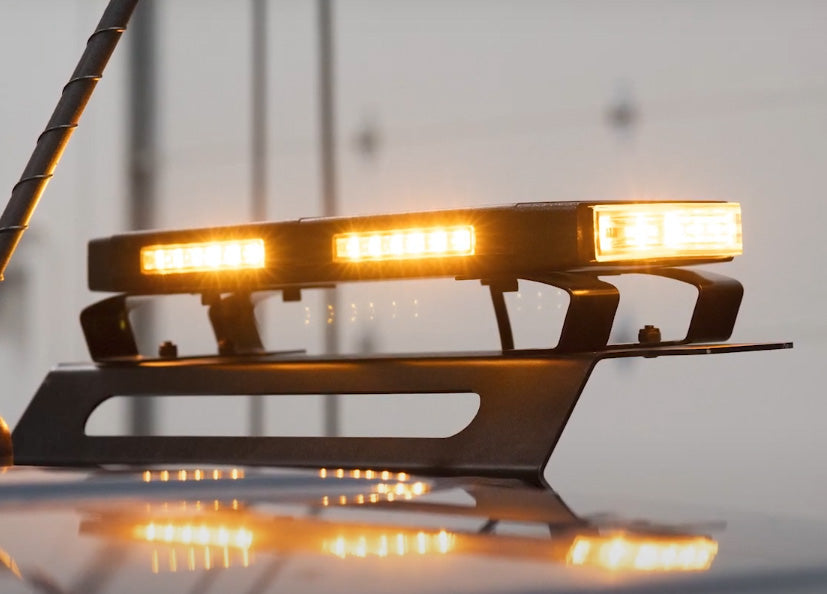 2015-2026 F-150 Putco 16" Hornet Roof Cab Strobe Amber Blue & White LED Lightbar