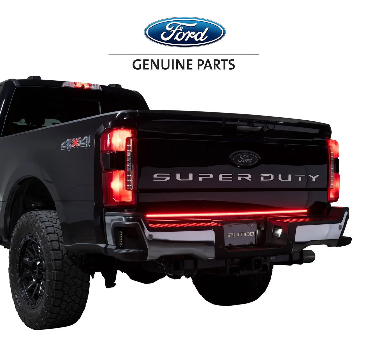 2023-2025 Ford Super Duty OEM VPC3Z-13B678-B Red & White LED Tailgate Light Bar