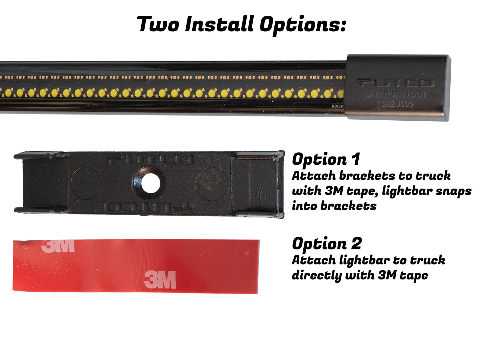 2023-2025 Ford Super Duty OEM VPC3Z-13B678-B Red & White LED Tailgate Light Bar