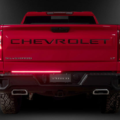 2019-2025 Chevy Silverado 1500 Putco Red & White LED Blade Tailgate Light Bar