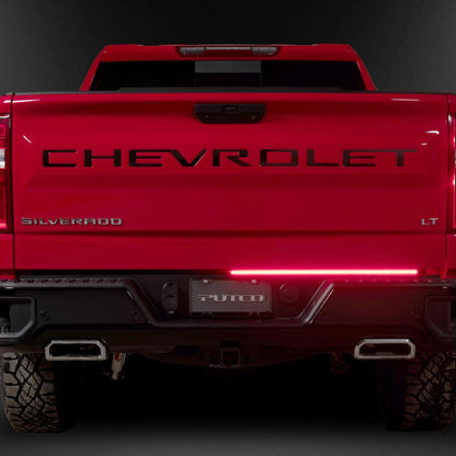 2015-2025 Chevy Colorado Putco Red & White LED Blade Tailgate Brake Light Bar