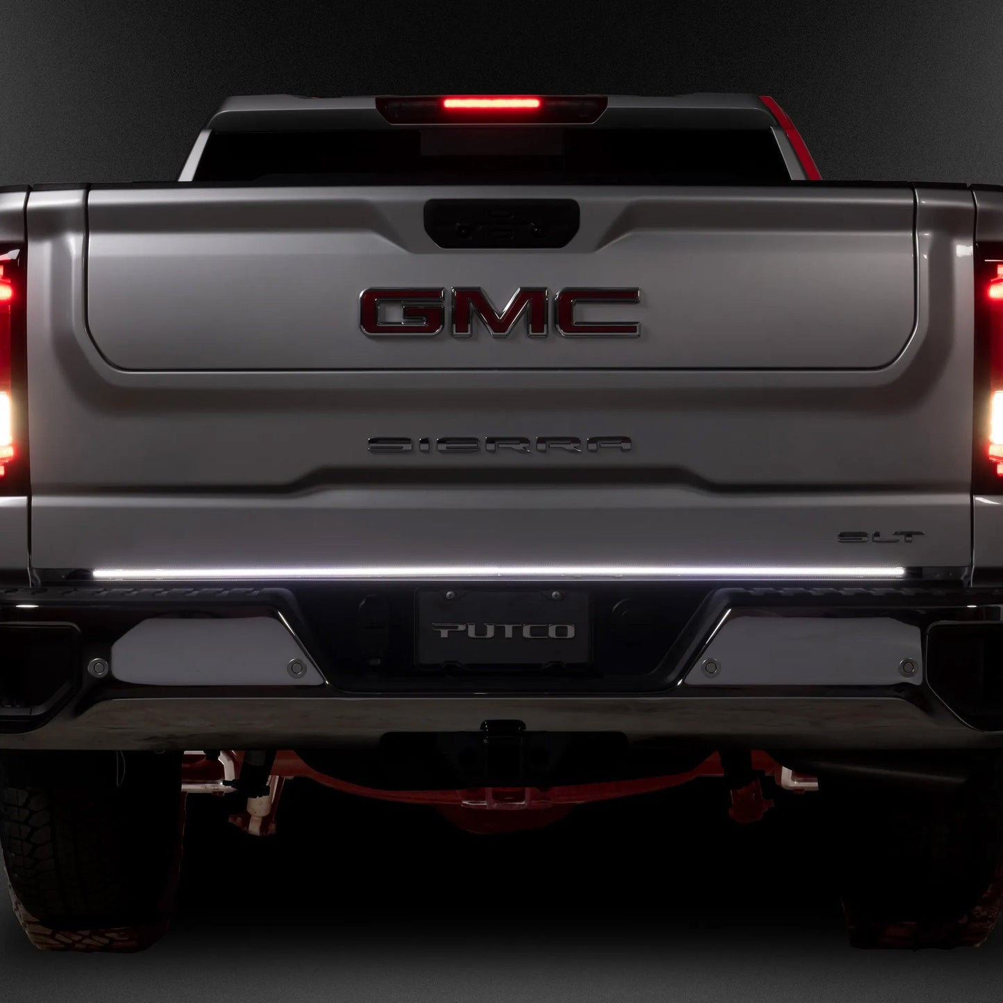 2024-2025 Chevy Silverado 2500 3500 HD Putco 60" Red & White LED Rear Light Bar