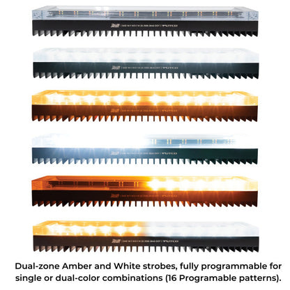 2015-2025 Ford F-150 & 2017-2025 Super Duty Putco Yellow Jacket Roof Strobe LED Lightbar w/ Mounting Bracket