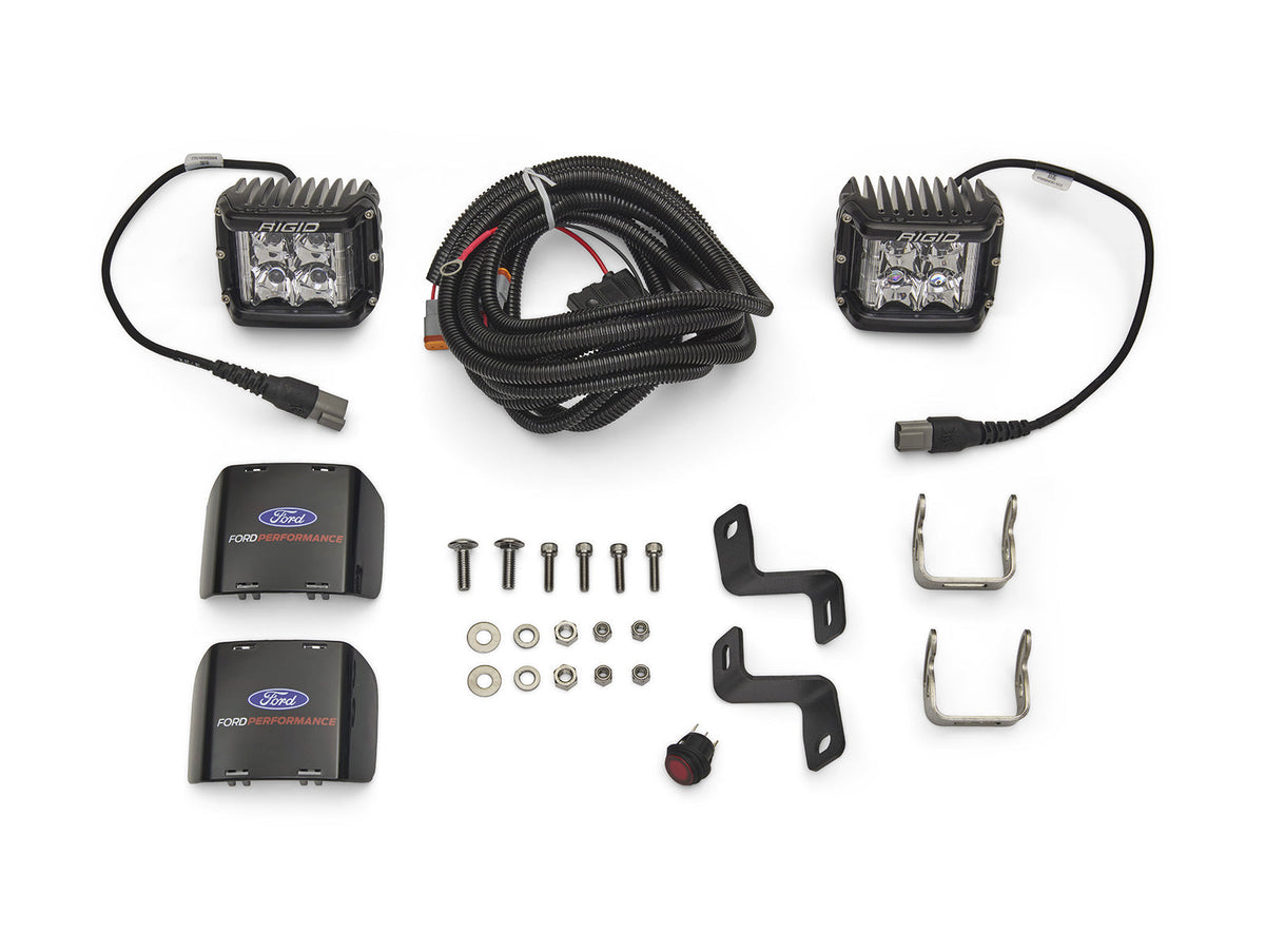 2020-2026 Ford F-150 OEM M-15200K-FSA RIGID A-Pillar Mounted LED Light Kit