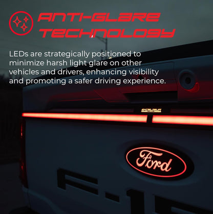 2024-2025 Ford F-150 Putco 92060-37 Excalibur LED Tailgate Light Bar
