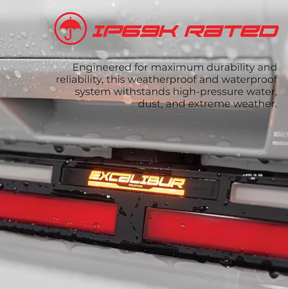 2024-2025 Ford F-150 Putco 92060-37 Excalibur LED Tailgate Light Bar
