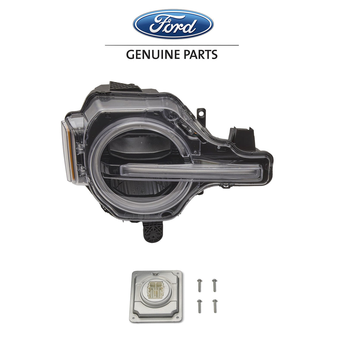 2021-2026 Ford Bronco Raptor OEM P2DZ-13008-D Amber LED Headlight Lamp RH Passenger Side