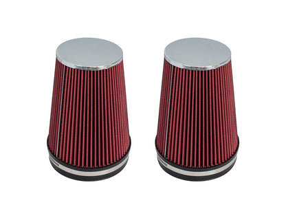 Replacement High-Flow Dry Air Filters (Set of 2) for Roush Performance Cold Air Intakes