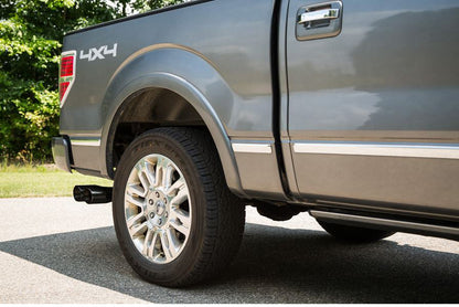 2010-2014 Ford F-150 Roush Cat-Back Side Exit Exhaust System Kit w/ Black Tips