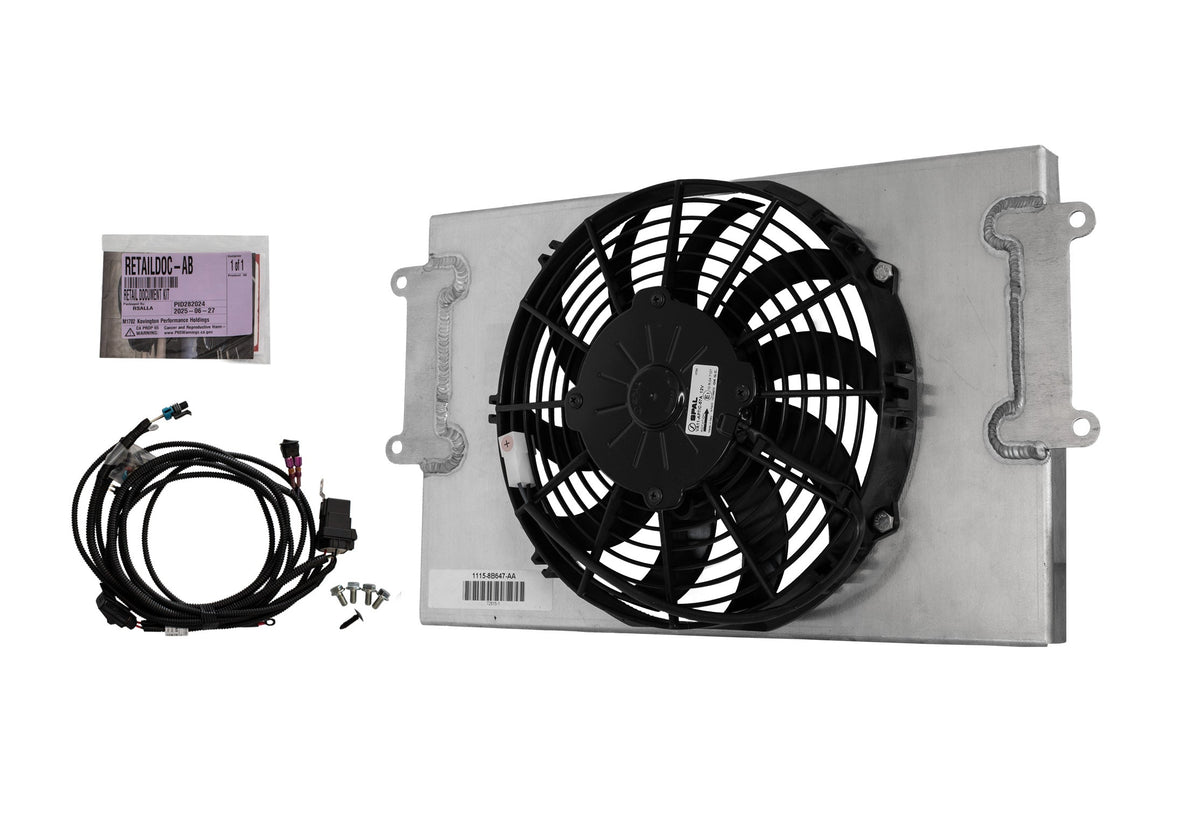 2015-2020 Ford F-150 5.0L Roush 422048 Low Temperature 10" Intercooler Radiator Fan