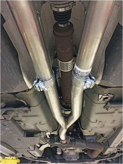 2015-2023 Mustang 2.3L Ecoboost Roush 422094 Cat-Back Exhaust System w/ Y Pipe