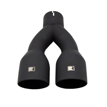2019-2023 Ford Ranger 2.3L Roush 422179BLK Cat Back Side Exit Exhaust System Kit w/ Black Tips