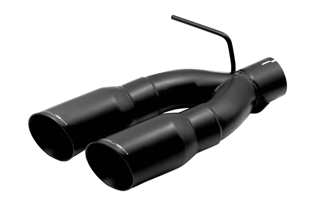 2021-2025 F-150 Roush 422264-BLK Side Exit Cat Back Exhaust System w/ Black Tips