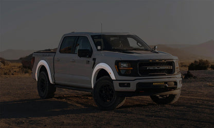 2021-2026 F-150 Roush 422332 Front & Rear Fender Flares Primed w Marker Lights