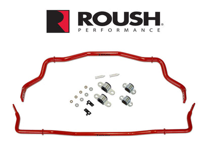 2015-2025 Mustang Roush 422340 Front & Rear Adjustable Sway Bars