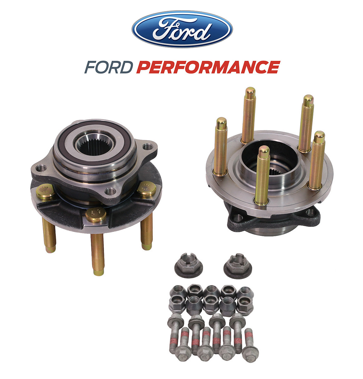 2015-2023 Mustang Ford Performance M-1104-B Rear Wheel Hub Kit w/ ARP Studs