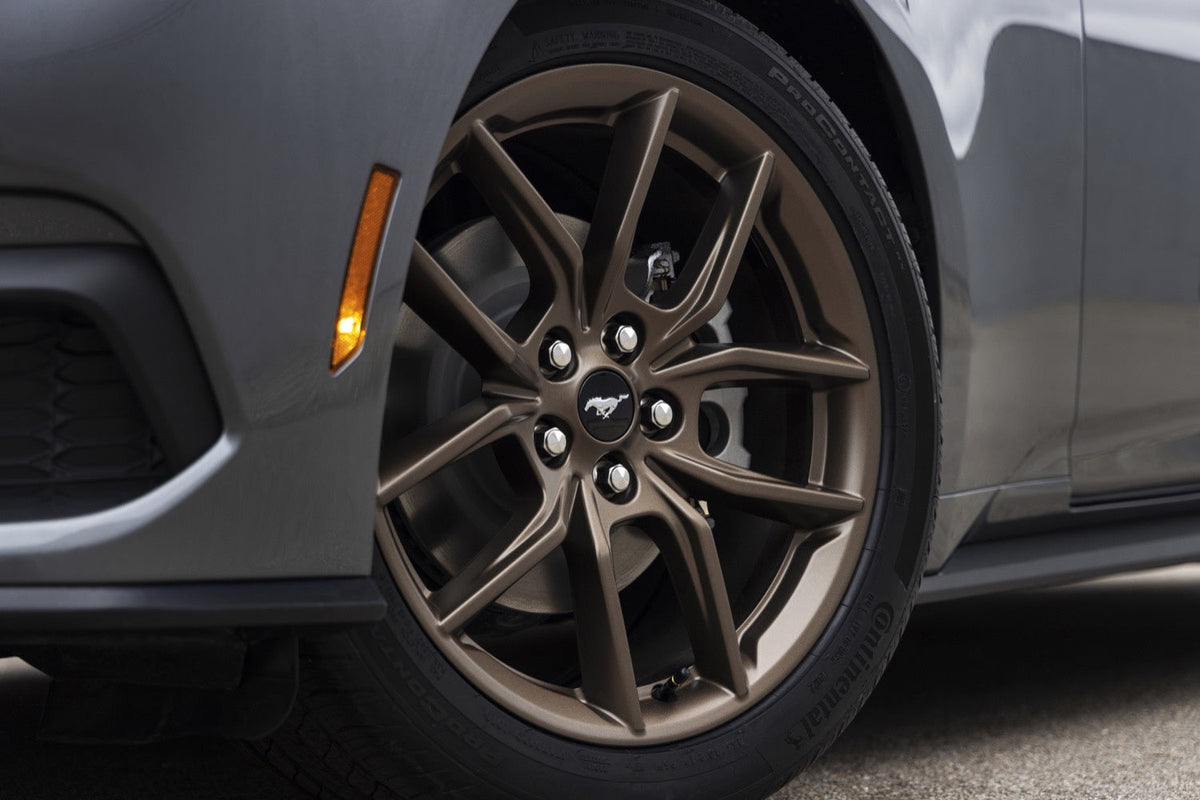2015-2026 Ford Mustang GT Dark Horse OEM Staggered Sinister Bronze Wheels 19" x 9.5" & 10"