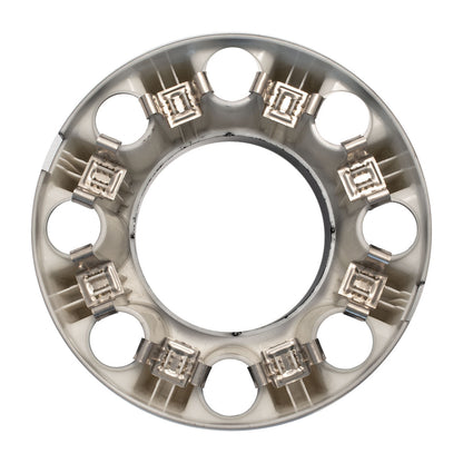 2019-2025 Ford Super Duty F250 F350 OEM Black Front & Rear Center Caps