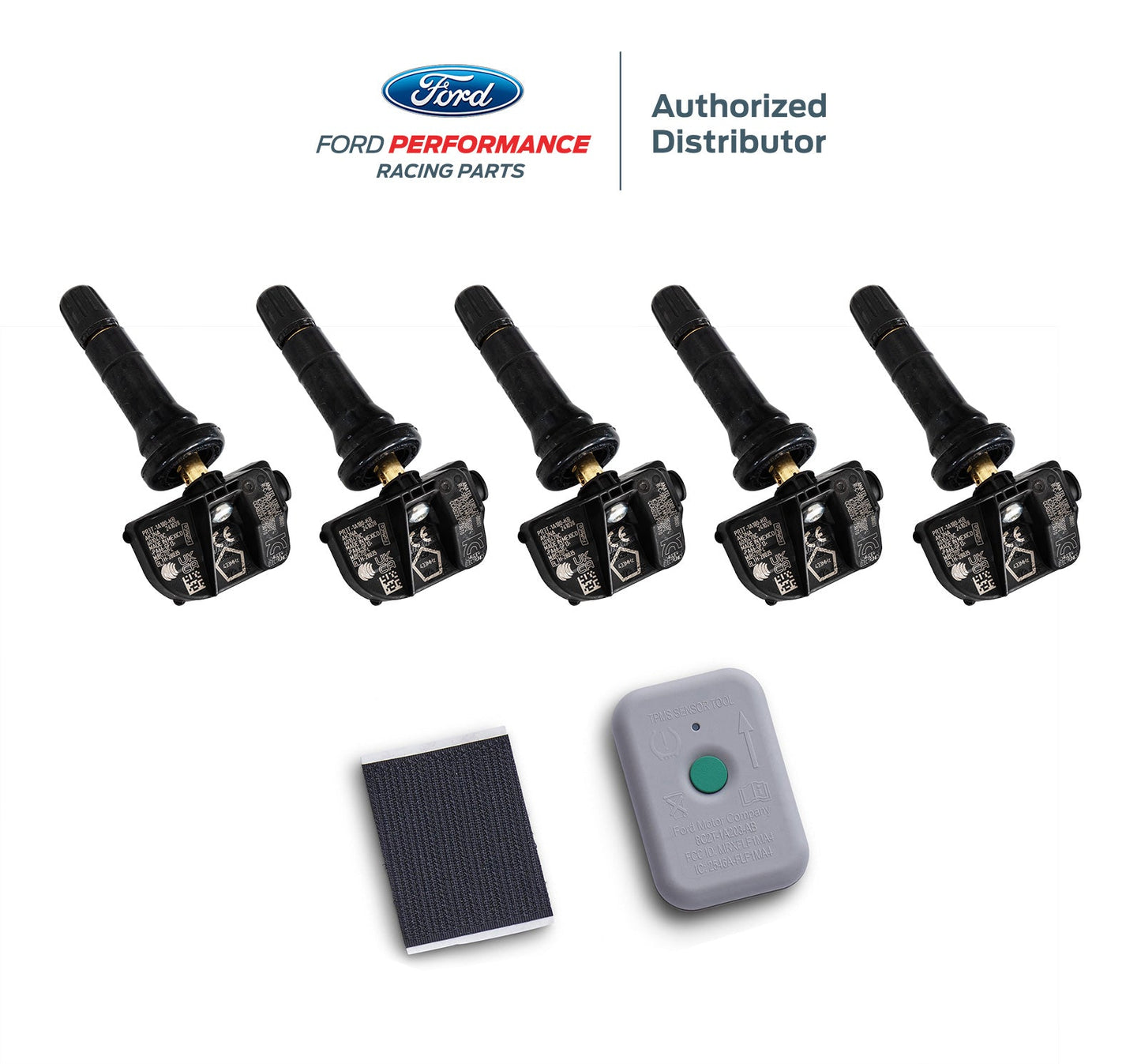 2025 Ford Bronco OEM M-1180-D TPMS Sensors Set of 5 w/ Programmer Tool