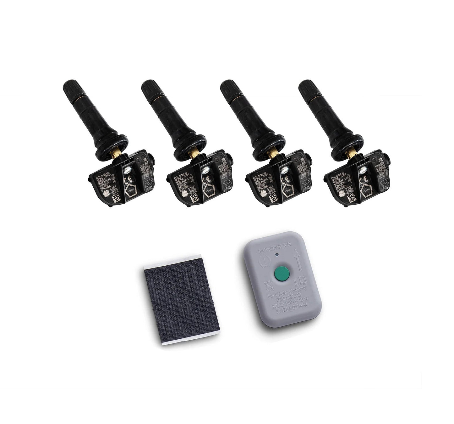 2025-2026 Ford Maverick OEM M-1180-E 4pc Wheel Tire TPMS Sensors & Programmer Tool