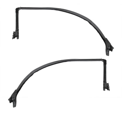 1994-2004 Mustang Coupe Roof Rail Rubber Weatherstrip Seals Pair Driver & Passenger LH RH